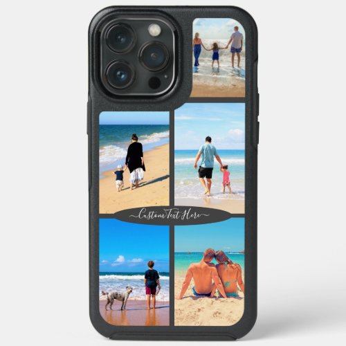 Custom Photo Collage Text Family Love Personalized iPhone 13 Pro Max Case