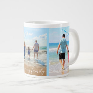 Custom Photo Collage Text Mug Your Family Gift