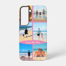 Custom Photo Collage Text Samsung or iPhone Cases