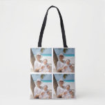 Custom Photo Collage Tote Bag For Mother at Zazzle