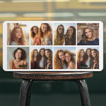 Custom Photo Collage with Square Photos License Plate<br><div class="desc">Use your favorite photo or pictures to make a fun keepsake to share with friends.</div>
