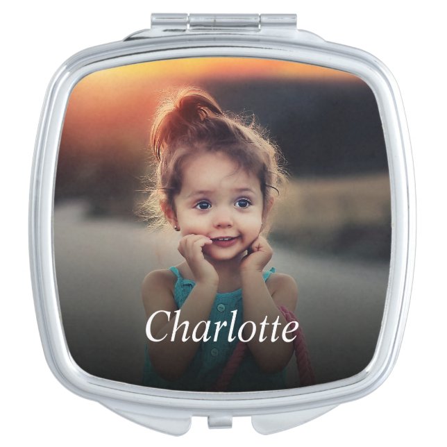 Custom Photo Compact Mirror (Front)