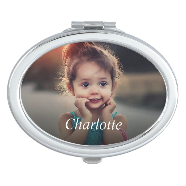 Custom Photo Compact Mirror (Front)