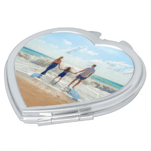 Custom Photo Compact Mirror Gift with Your Photos