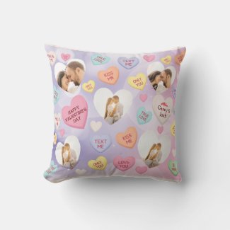 Custom Photo Conversation Candy Hearts 