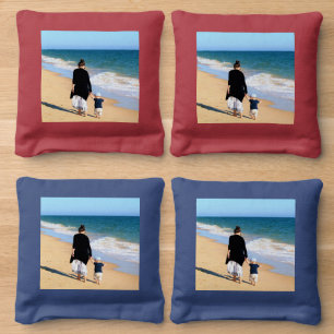 Custom Photo Cornhole Bags Your Family Photos