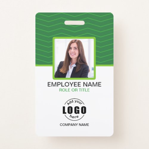 Custom photo corporate employee name tags badge