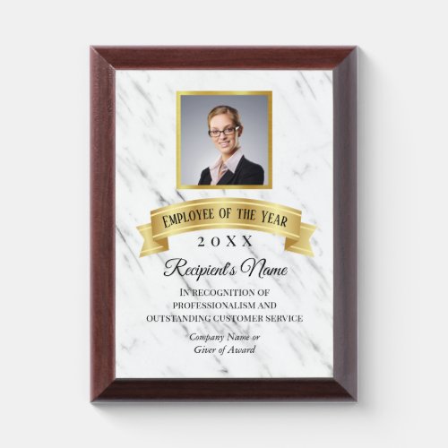 Custom Photo Corporate Gift Employee Award