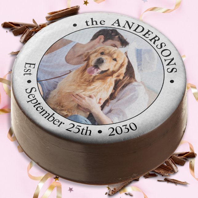 Custom Photo Couple Wedding  Chocolate Covered Oreo (Creator Uploaded)