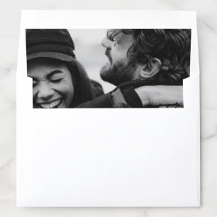Custom Photo Couples Wedding Engagement Unique Envelope Liner