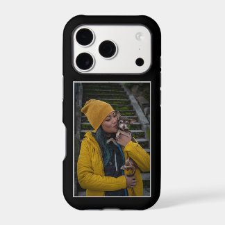Custom Photo Create Your Own Black iPhone 17 Pro Case