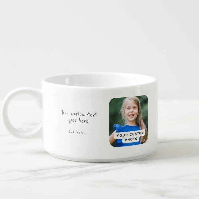 Custom photo, create your own Chilli  Bowl (Right)