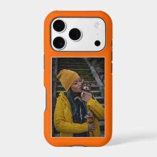 Custom Photo Create Your Own Cosmic Orange iPhone 17 Pro Case