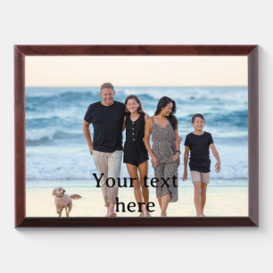 custom photo Create Your Own Personalized Award Plaque