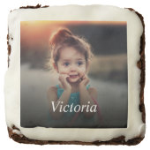 Custom Photo Create Your Own Personalized Brownie (Front)