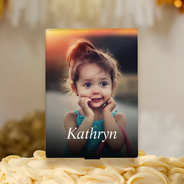 Custom Photo Create Your Own Personalized Cake Topper (Creator Uploaded)