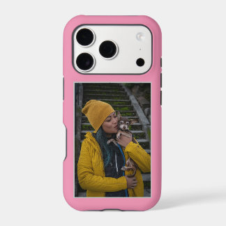 Custom Photo Create Your Own Pink iPhone 17 Pro Case