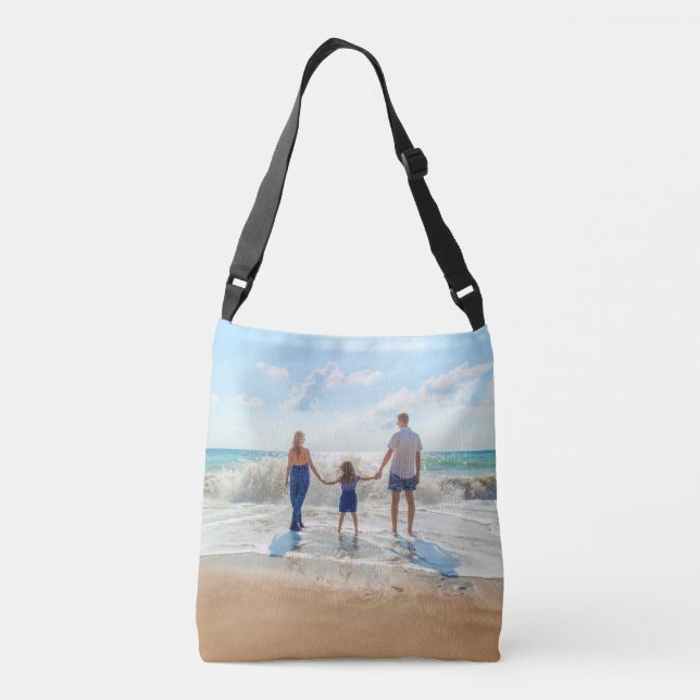 Custom Photo Crossbody Bag - Summer Holiday (Back)