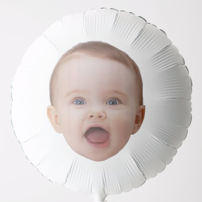 Custom Photo, Custom Photo Face Balloon (Front)