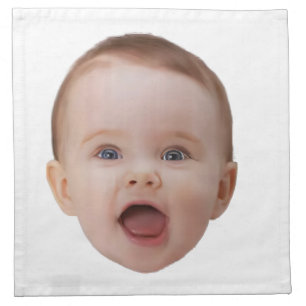 Custom Photo, Custom Photo Face Cloth Napkin