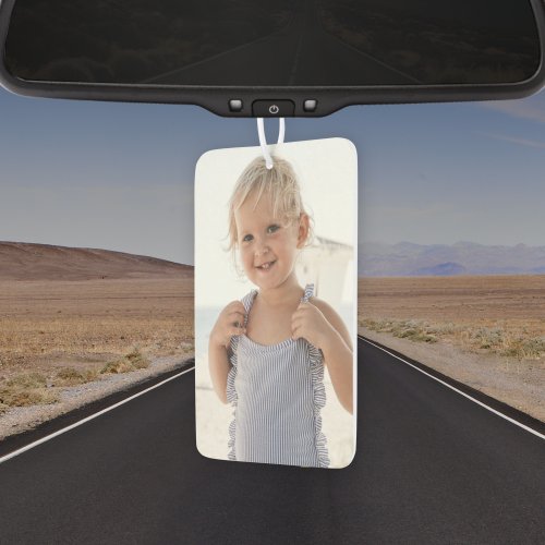 Custom Photo  Cute Kids Design Your Own 2 Image Air Freshener