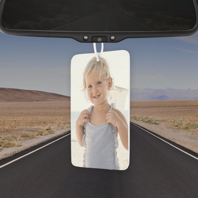 Custom Photo | Cute Kids Design Your Own 2 Image Air Freshener (Creator Uploaded)