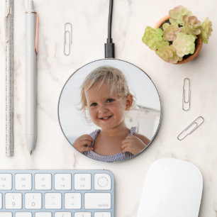 Custom Photo   Cute Kids Design Your Own Wireless Charger