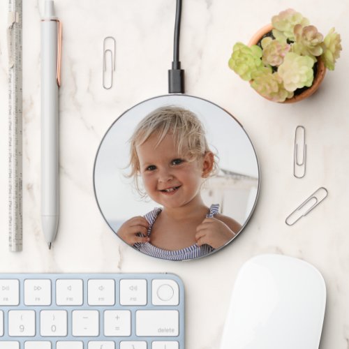 Custom Photo  Cute Kids Design Your Own Wireless Charger