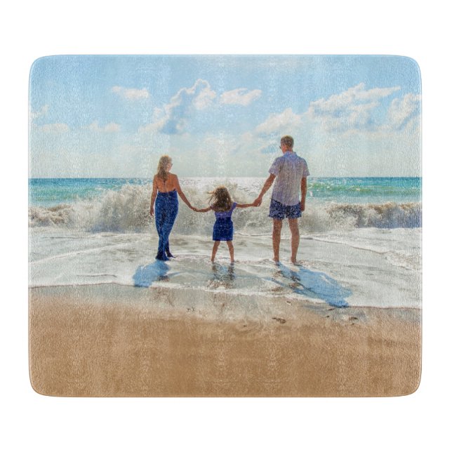 Custom Photo Cutting Board Your Family Photos Gift