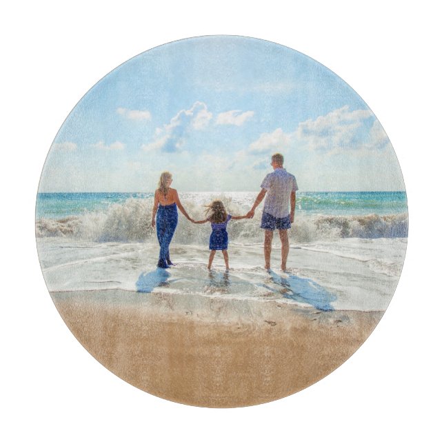 Discover Custom Photo Cutting Board Your Family Photos Gift