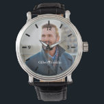 Custom Photo Dad Mom Family Personalize  Watch<br><div class="desc">Custom Photo Dad Mom Family Personalize Watch personalize for family,  mom,  dad,  son and daughter.</div>