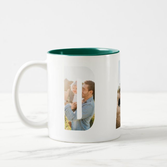Custom Photo Dad Mug  (Left)
