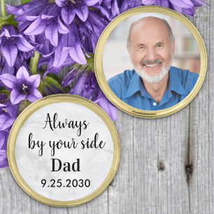Custom Photo DAD Wedding Memorial  Cufflinks
