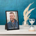 Custom Photo Daddy Birthday Black Trim Personalize Plaque<br><div class="desc">Custom Photo Daddy Birthday Black Trim Personalize Plaque is great for that photo that you want to display on your table or give as a gift. Replace with your wonderful photograph and information.</div>