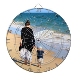 Custom Photo Dart Board with Your Favorite Photos