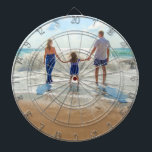 Custom Photo Dart Board with Your Photos Design<br><div class="desc">Custom Photo Dart Board - Unique Your Own Design Personalized Family / Friends or Personal Dartboards Gift - Add Your Photo / or Text / more - Resize and move or remove and add elements / image with Customization tool ! Good Luck - Be Happy :)</div>