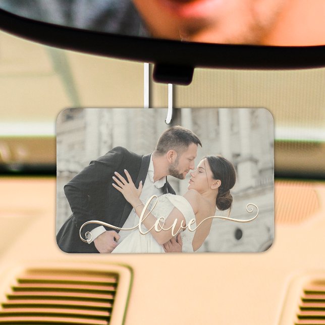 Custom Photo Design Your Own Love Air Freshener (Custom photo design air freshener)