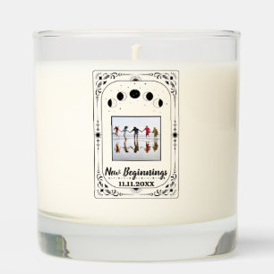 Custom Photo Divorce Gift New Beginnings Tarot Scented Candle