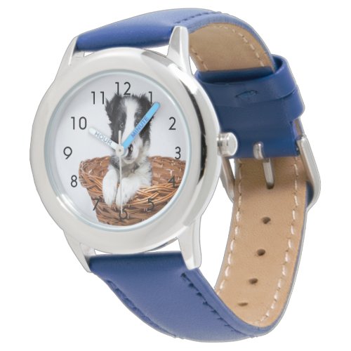 Custom photo dog cat photo child watch