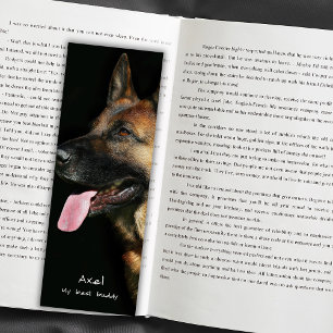 Custom Photo Dog Name Your Text  Bookmarks