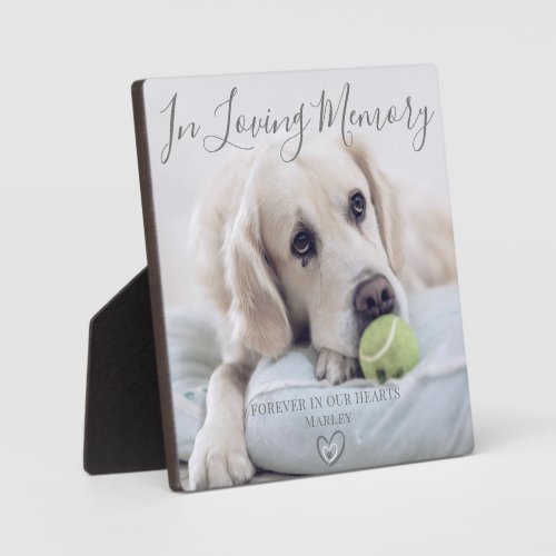 Custom Photo Dog Pet Memorial