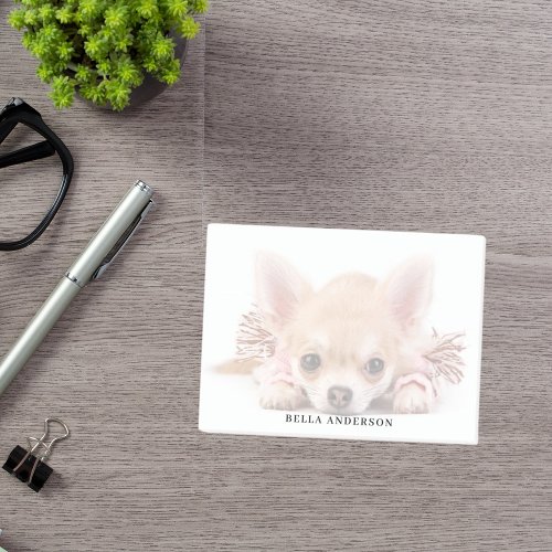 Custom photo dog pet post_it notes