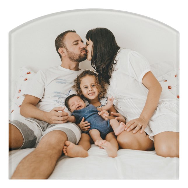 Custom Photo Door Sign (Contour Front)