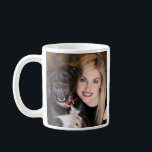 Custom Photo Double Sided  Coffee Mug<br><div class="desc">Design your own 2 sided photo tote with your custom photo a featuring full bleed image template. Easily upload your own photos with your own character and loved subjects.</div>