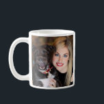 Custom Photo Double Sided  Coffee Mug<br><div class="desc">Design your own 2 sided photo tote with your custom photo a featuring full bleed image template. Easily upload your own photos with your own character and loved subjects.</div>