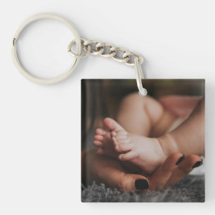Custom Photo Double Sided Keychain