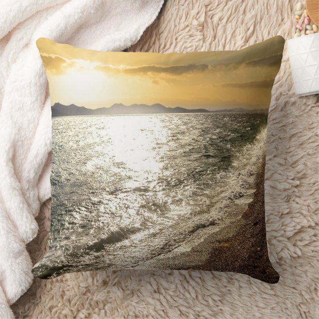Custom Photo Double Sided Throw Pillow (Blanket)