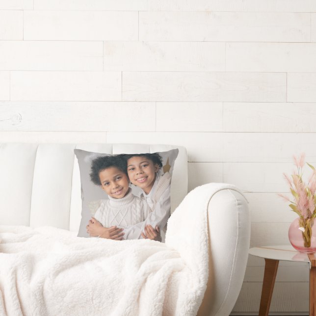 Custom Photo Double Sided  Throw Pillow (Couch)