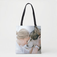 Custom Photo Double Sided Tote