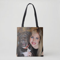 Custom Photo Double Sided Tote Bag
